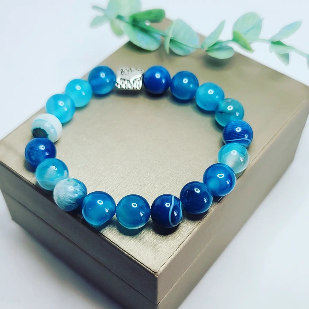 Lace Agate bracelet